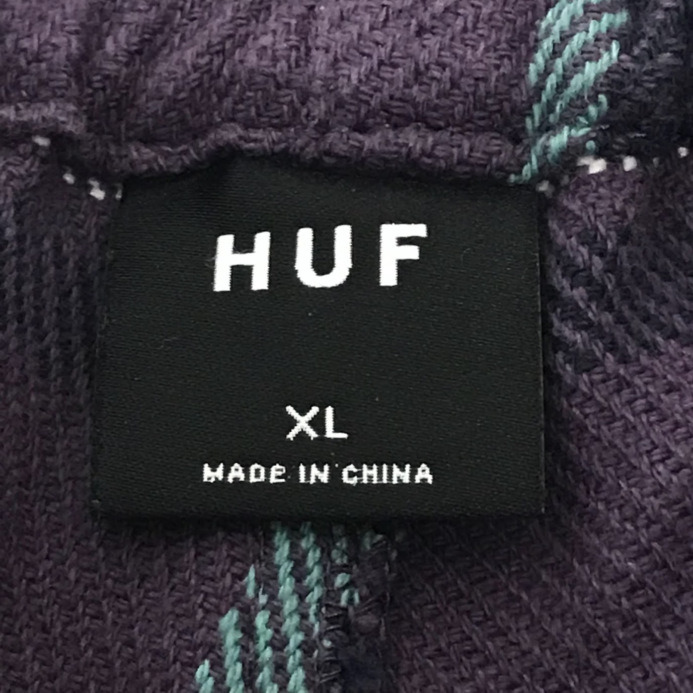 楽天市場】【中古】HUF | ハフ JETT PLAID EASY PANT チェック柄