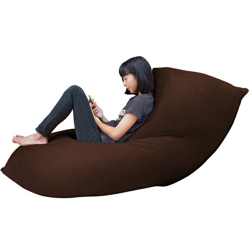 楽天市場】日本製 魔法のビーズソファ 人をダメにするクッション 特大