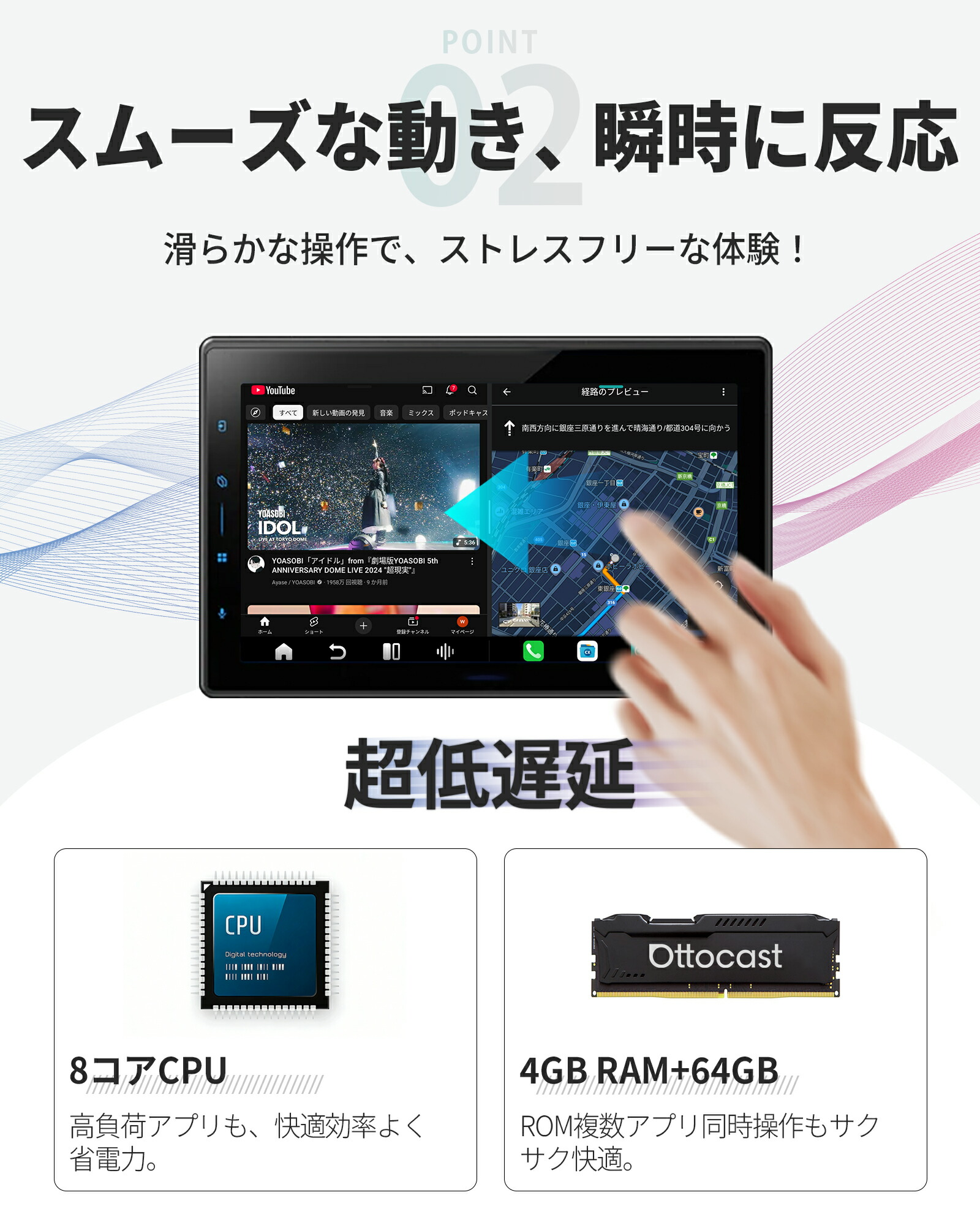 楽天市場】【公式店】オットキャスト OttoAibox E2 Ottocast E2 純正