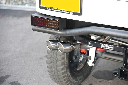 楽天市場】エブリイDA17 デュアルマフラーカッター 左出し ターボ