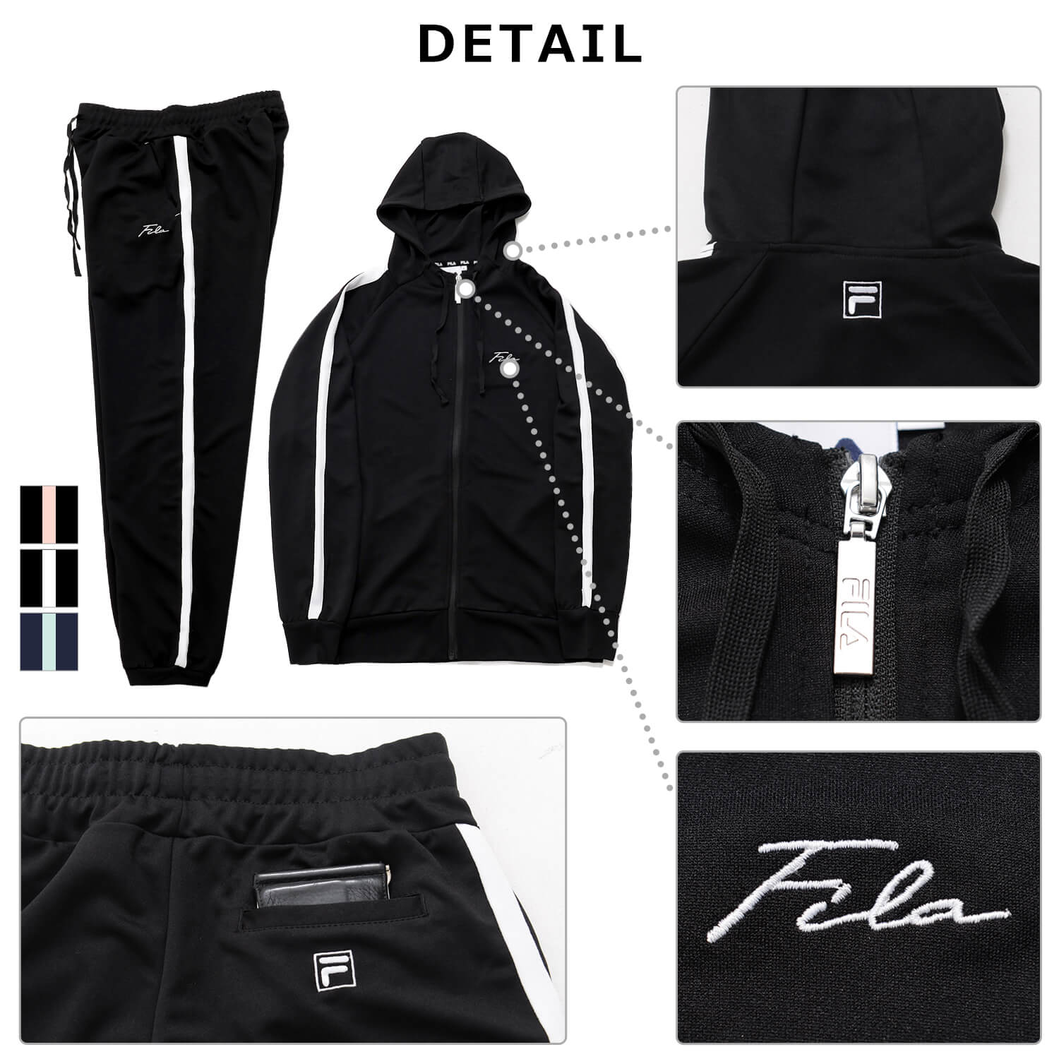 楽天市場】【クーポンで10%OFF】 FILA フィラ ジャージ 上下 セット