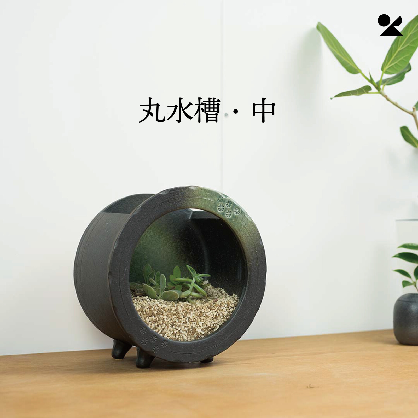 楽天市場】信楽焼 水槽22・ 31cm 和風水槽 金魚鉢 メダカ鉢