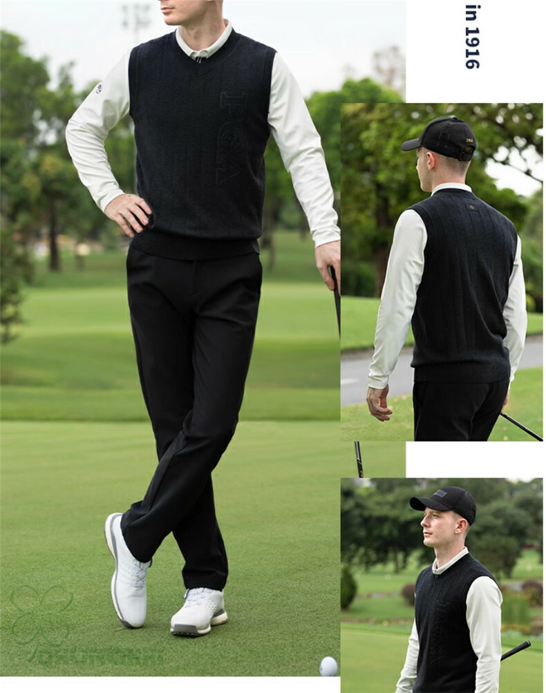 楽天市場】ゴルフ GOLF ウールセーター 秋 冬 メンズ コート ゴルフ