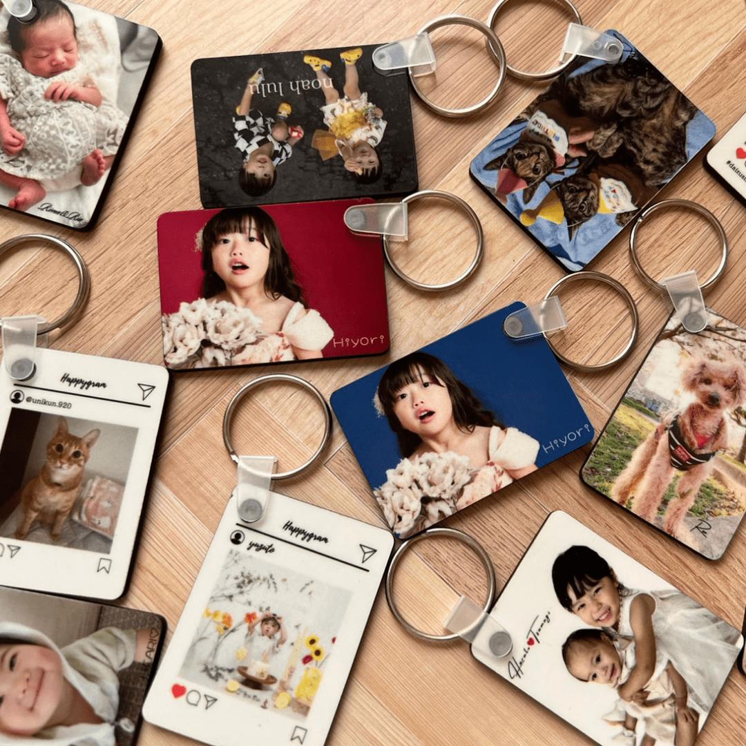 楽天市場】【写真入り時計+キーホルダーセット】写真入り バレンタイン