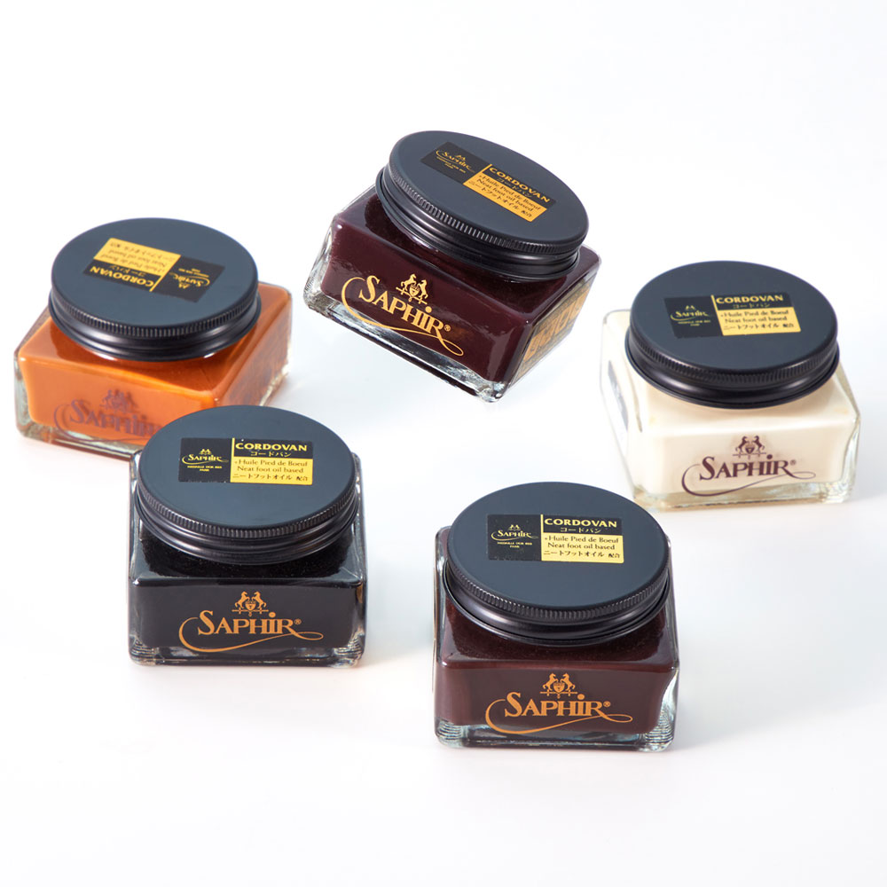 楽天市場】コードバン 靴磨き サフィール ノワール コードヴァン