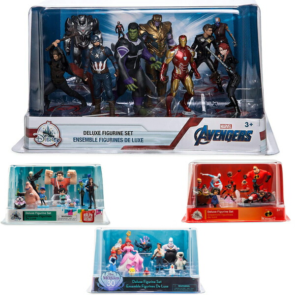 楽天市場】ディズニー Disney US公式商品 Deluxe Figurine Set