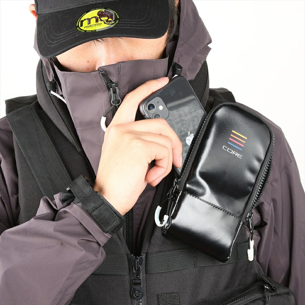 楽天市場】マズメ MZLJ-771 コアライフジャケット ブラック