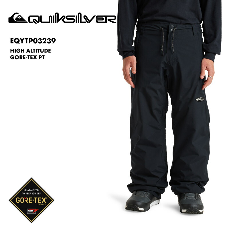 楽天市場】QUIKSILVER/クイックシルバー メンズ GORE-TEX スノーパンツ