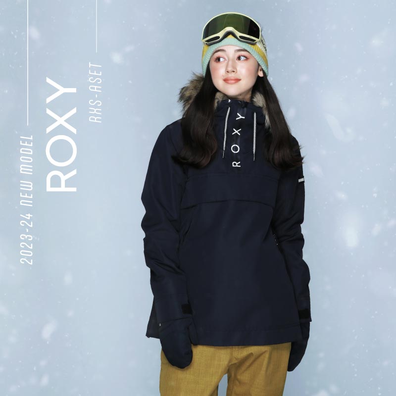 2477【極美品】ROXY ロキシー 上下セット スノボウェア 総柄 ブラック