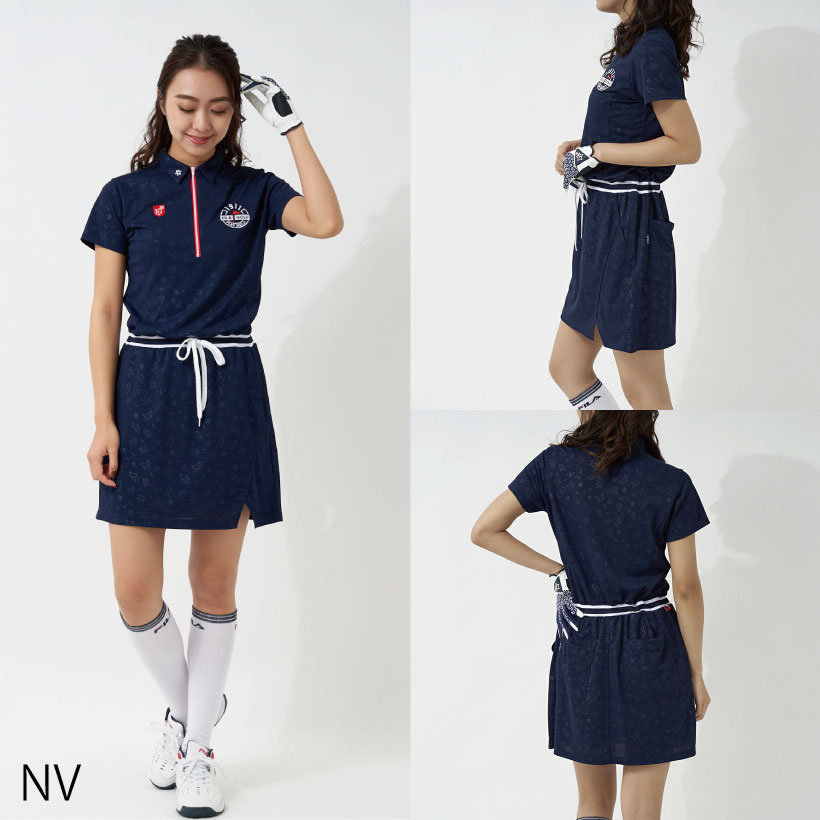 楽天市場】レディース ワンピース ゴルフウェア プリント柄 FILA GOLF