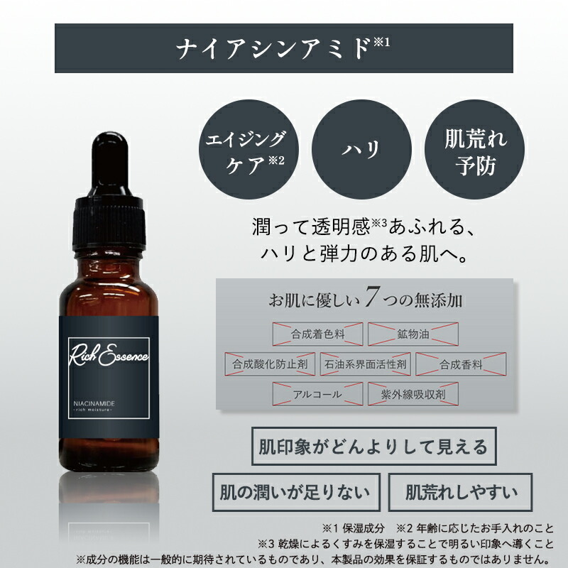 楽天市場】高濃度 美容液 リッチエッセンス 20ml レチノール