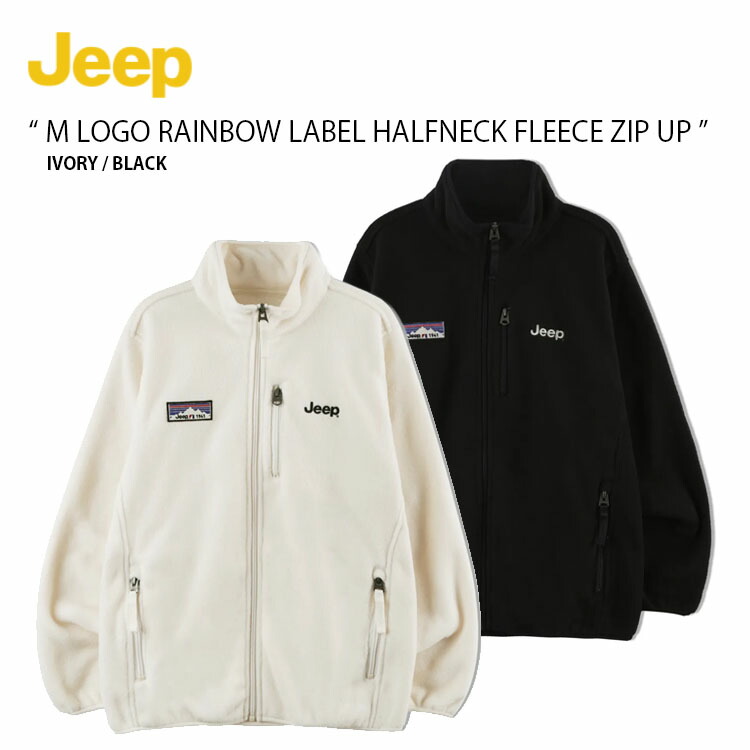 楽天市場】Jeep ジープ フリースジャケット M LOGO RAINBOW LABEL