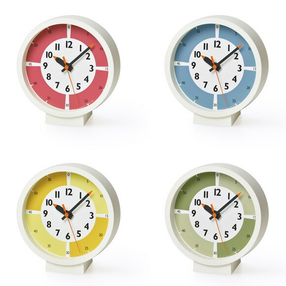 レムノス fun pun clock with color！ for table YD18-05 YE (時計