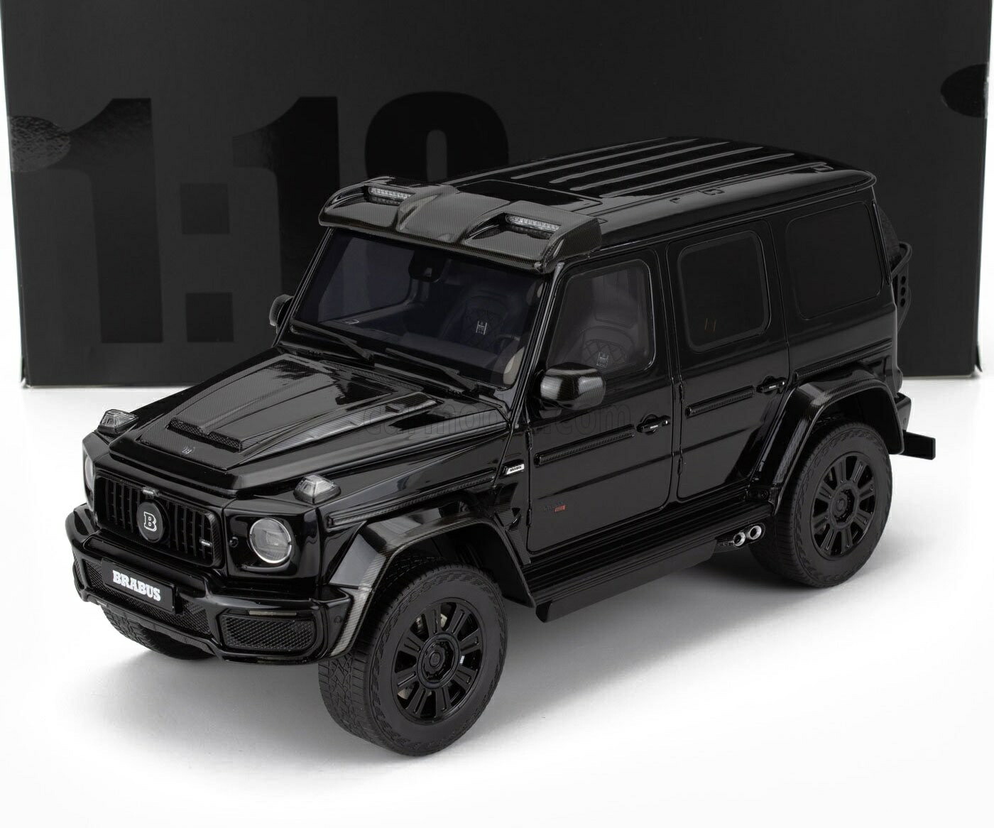 楽天市場】ミニカー 1/18 メルセデス ベンツ Gクラス ブラバス GT