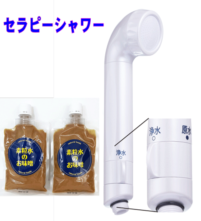 楽天市場】【特典付き】◇「素粒水」浴室シャワー浄水器・セラピー