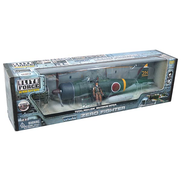 楽天市場】【8456】 BBI 1/18 エリートフォース WWII ZERO FIGHTER-零