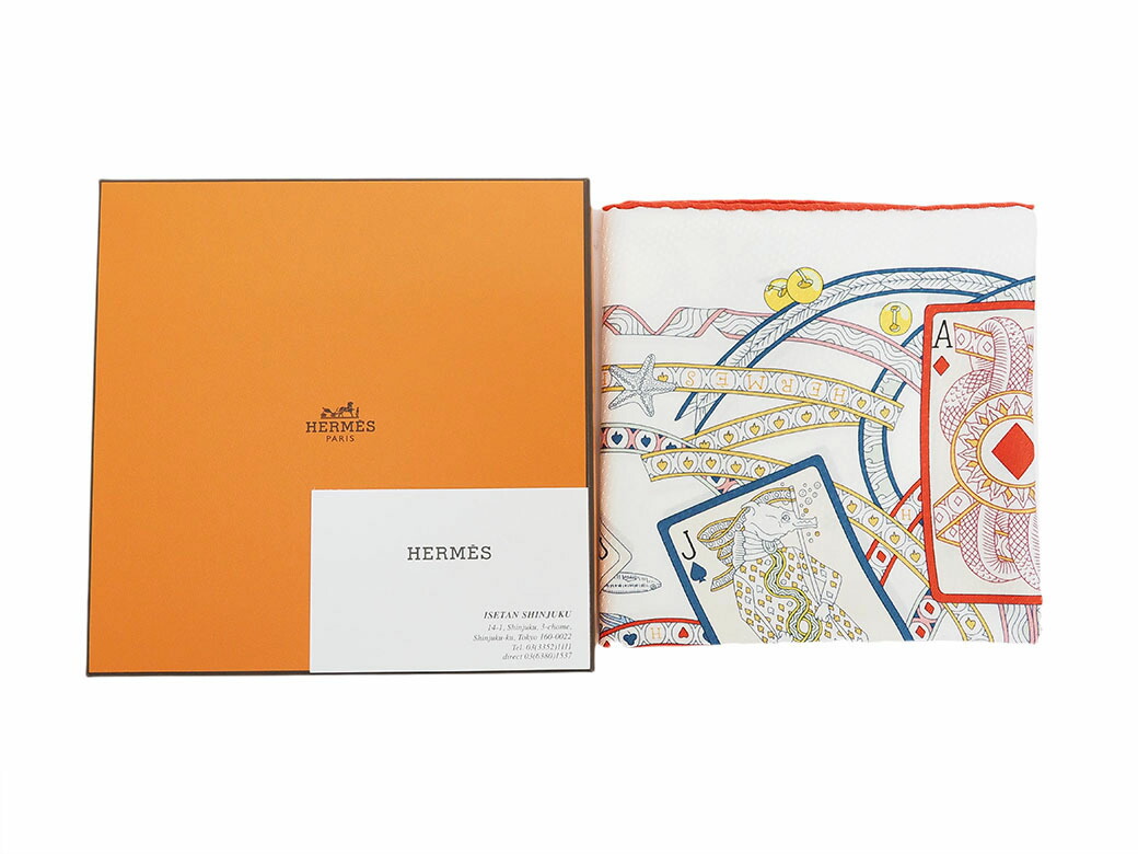楽天市場】エルメス HERMES スカーフ カレ 70 カレ70 ピケ ハートの