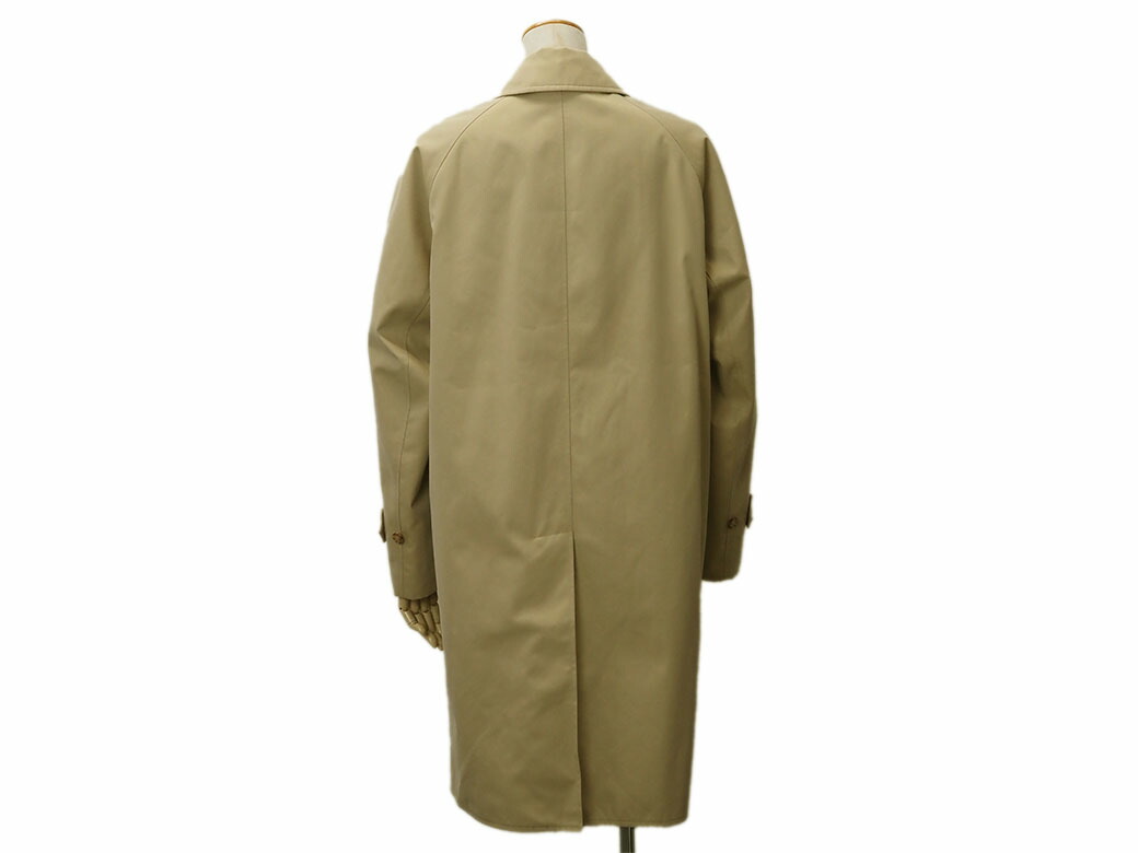 最終限定値下げ！BURBERRY ベージュ チェック柄 レインコート M 最終