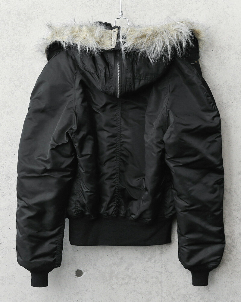楽天市場】ALPHA アルファ MADE IN USA N-2B フライトジャケット BLACK