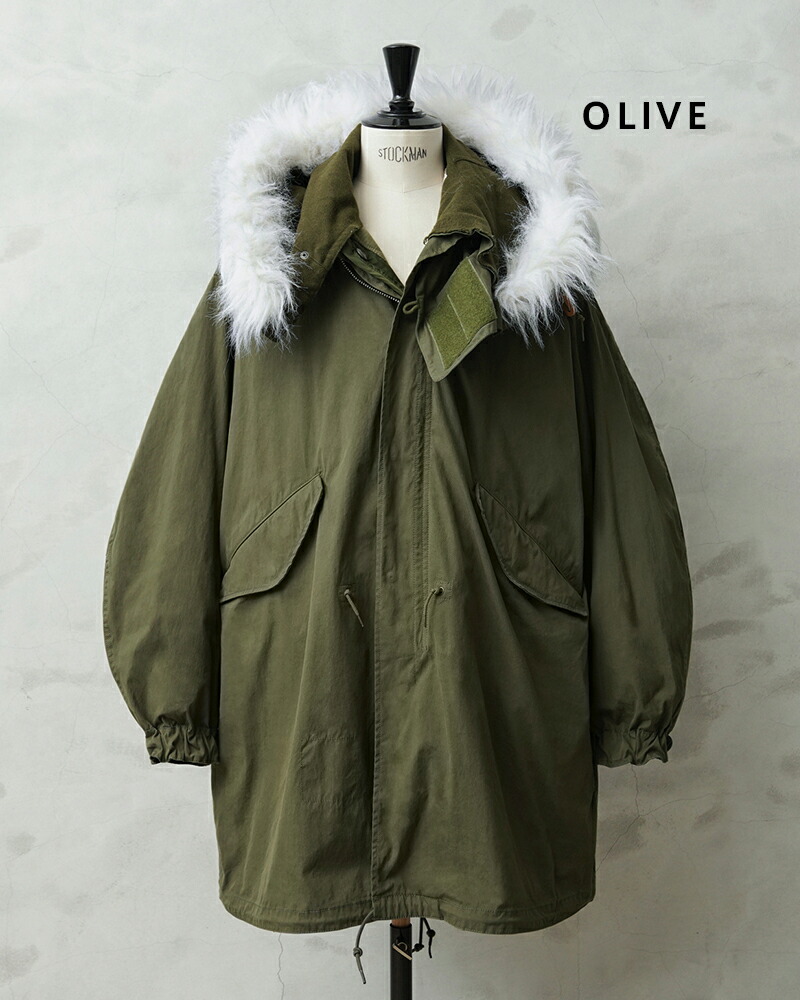 楽天市場】WAIPER.inc 米軍 M-65 フィッシュテールパーカー PRIMALOFT