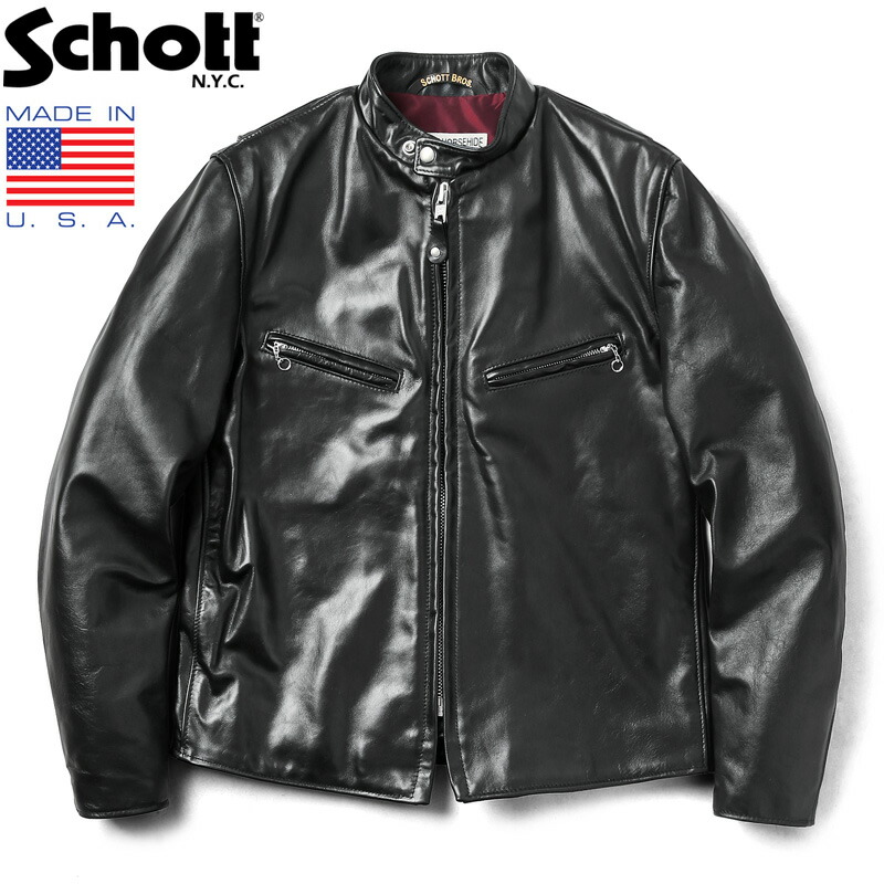 楽天市場】ポイント10倍！Schott ショット 641XXH HORSEHIDE CAFE
