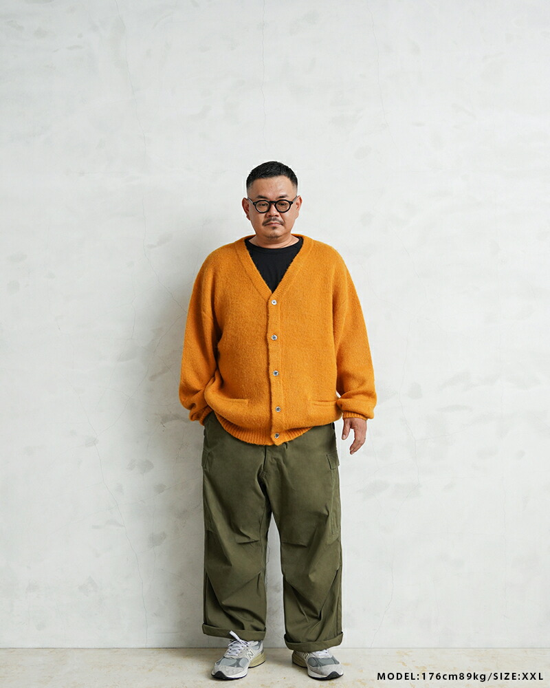 楽天市場】WAIPER.inc モヘアニット カーディガン SOLID【WP1072】【T