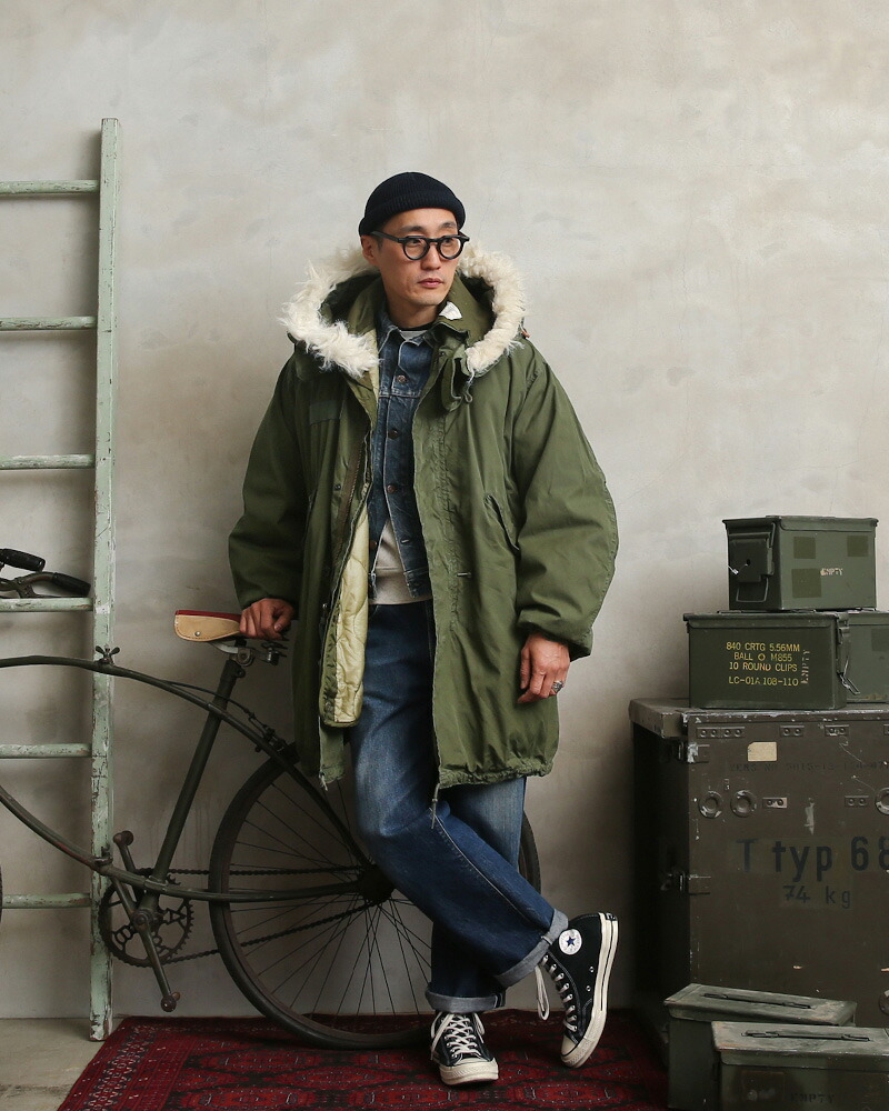M65 M-51 ビンテージモッズコート フルセット フィッシュテールパーカー