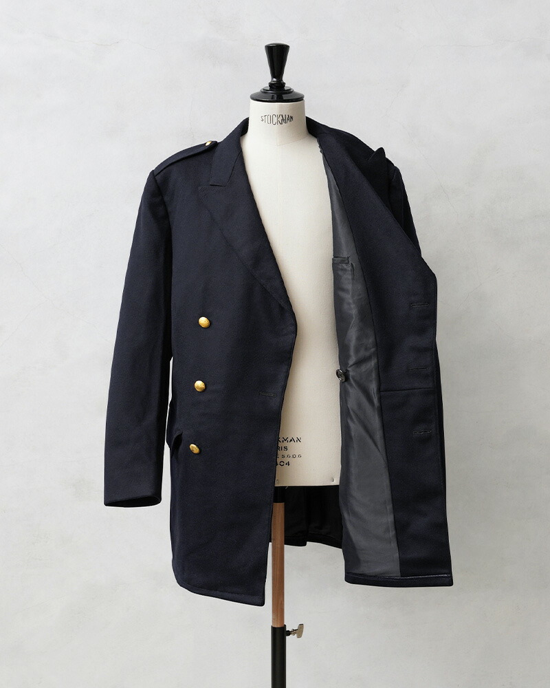 楽天市場】実物 新品 デッドストック スウェーデン軍 ダブルブレスト