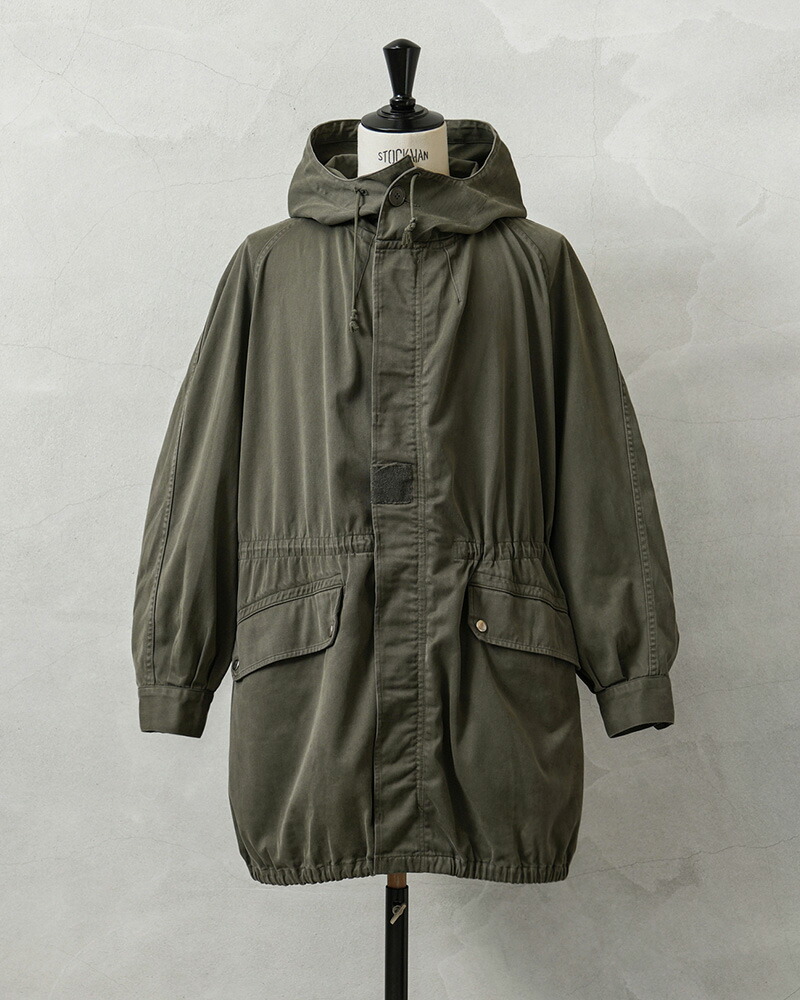 楽天市場】実物 USED フランス軍 M-64パーカーコート 裾ゴム付き