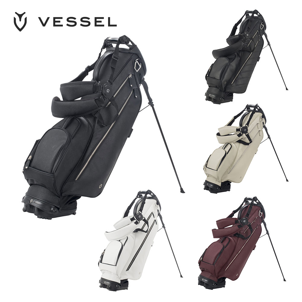 楽天市場】VESSEL ベゼル ゴルフ メンズ キャディバッグ キャディー
