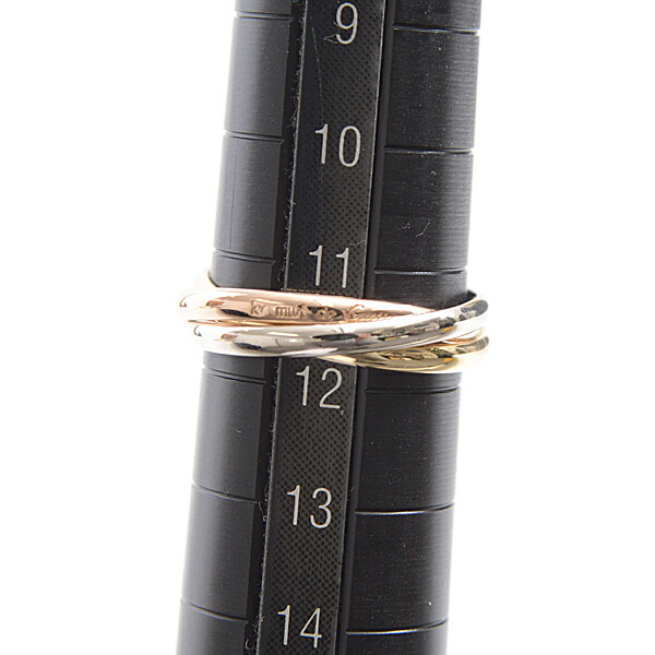 楽天市場】カルティエ Cartier トリニティリング 細タイプ 52号