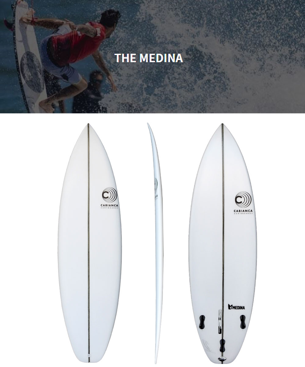 カビアンカサーフボードMEDINA 5.11 新品 湘南地区手渡し限定