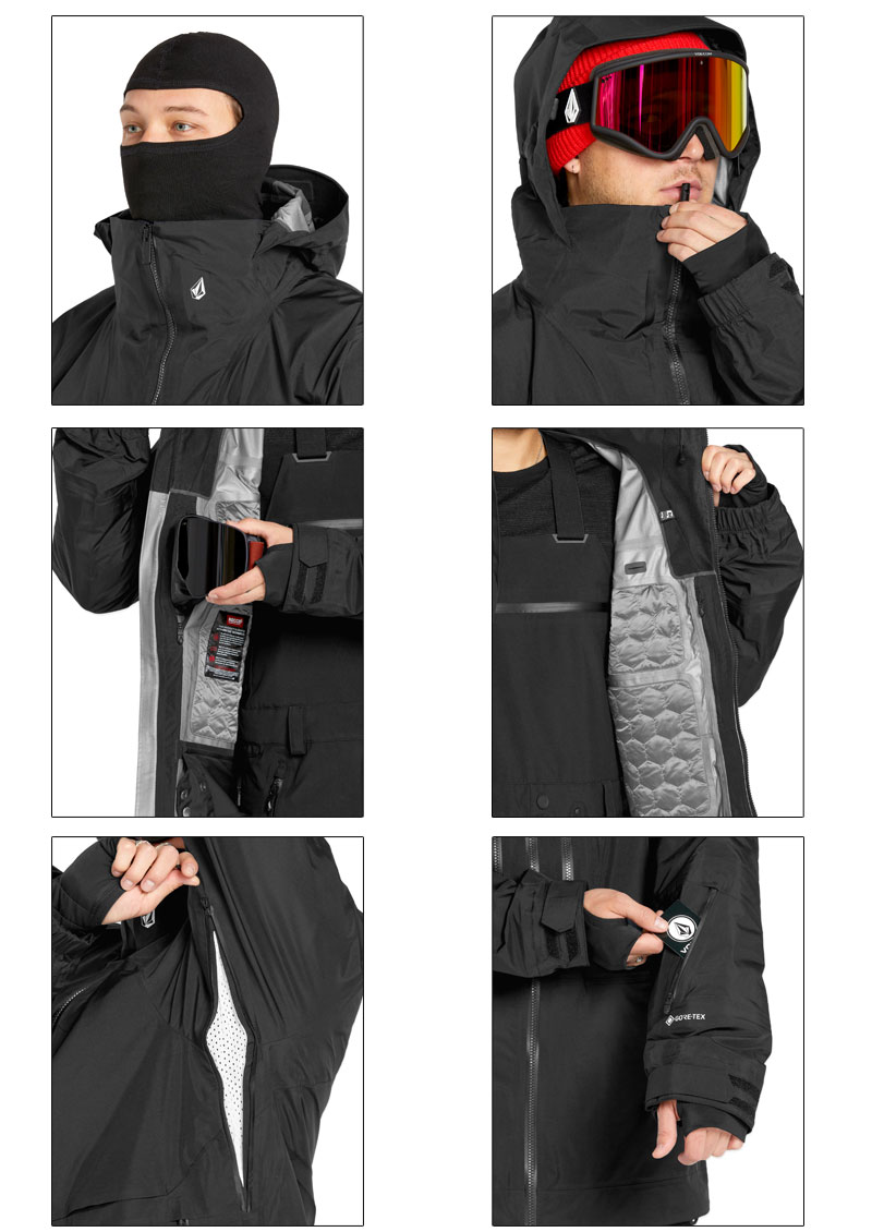 楽天市場】24-25 VOLCOM/ボルコム TDS INF GORE-TEX jacket 着用説明