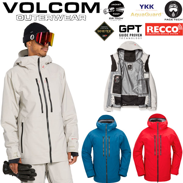 楽天市場】24-25 VOLCOM/ボルコム GUIDE GORE-TEX jacket 着用説明動画
