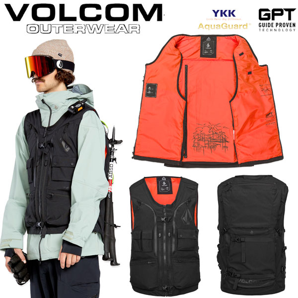 楽天市場】24-25 VOLCOM/ボルコム IGUCHI SLACK vest メンズ