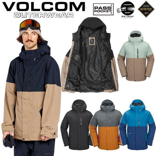 楽天市場】24-25 VOLCOM/ボルコム L GORE-TEX jacket 着用説明動画