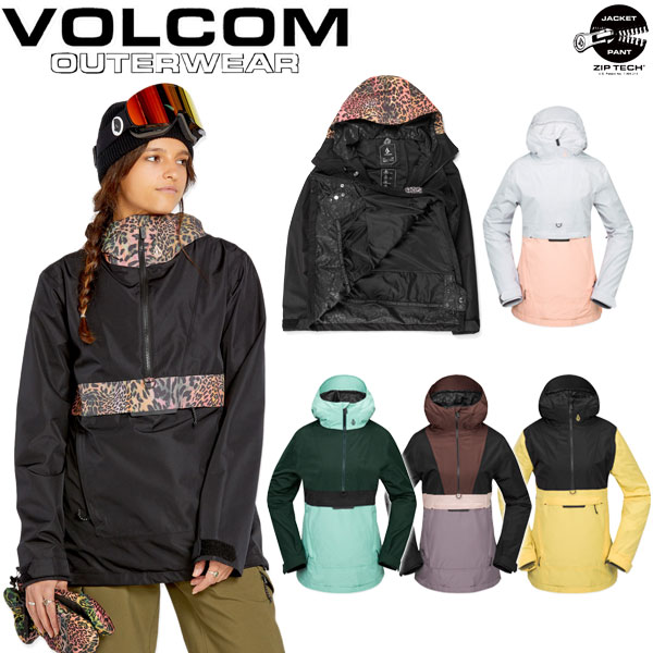 楽天市場】24-25 VOLCOM/ボルコム ASHFIELD pullover レディース 防水