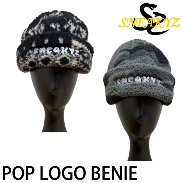 楽天市場】25-26 SNEAKYZ/スネーキーズ POP LOGO BEANIE ポップロゴ