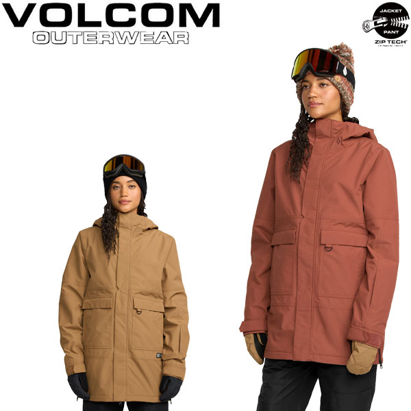楽天市場】25-26 VOLCOM/ボルコム QC CRUISER INS parka レディース