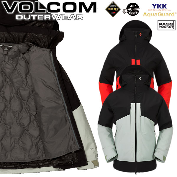 楽天市場】23-24 VOLCOM/ボルコム AW 4-IN-1 GORE-TEX jacket