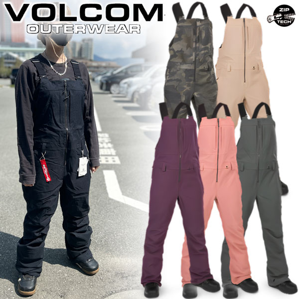 楽天市場】23-24 VOLCOM/ボルコム SWIFT BIB overall レディース 防水