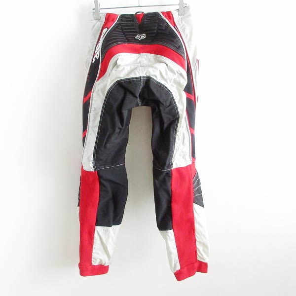 楽天市場】FOX フォックス モトクロスパンツ 黒×赤×白系 W28 レース