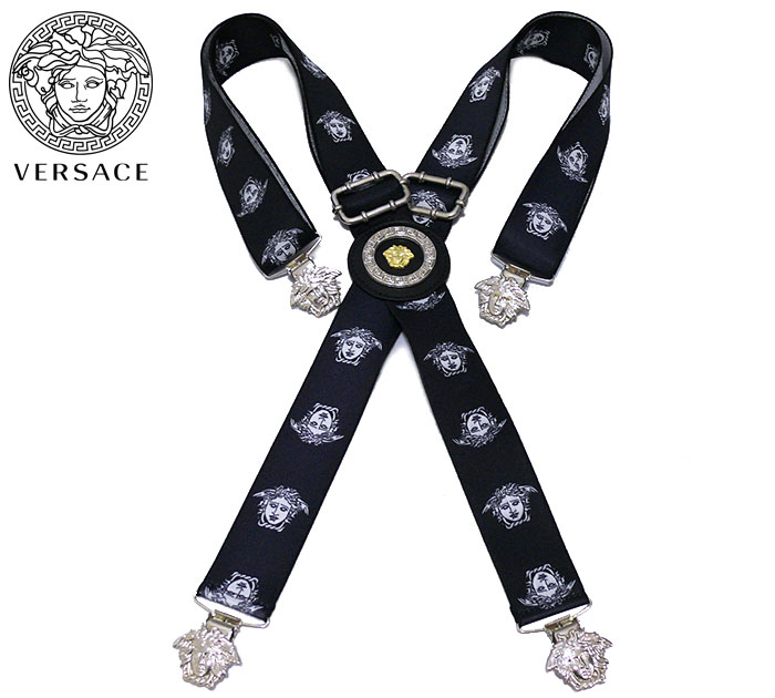VERSACE ヴェルサーチ メデューサ サスペンダー 【公式通販】