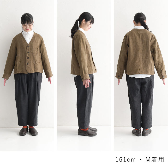 楽天市場】【高評価☆4.6】ノーカラージャケット レディース 9番手