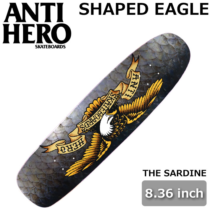楽天市場】スケート デッキ ANTI HERO アンチヒーロー スケートボード
