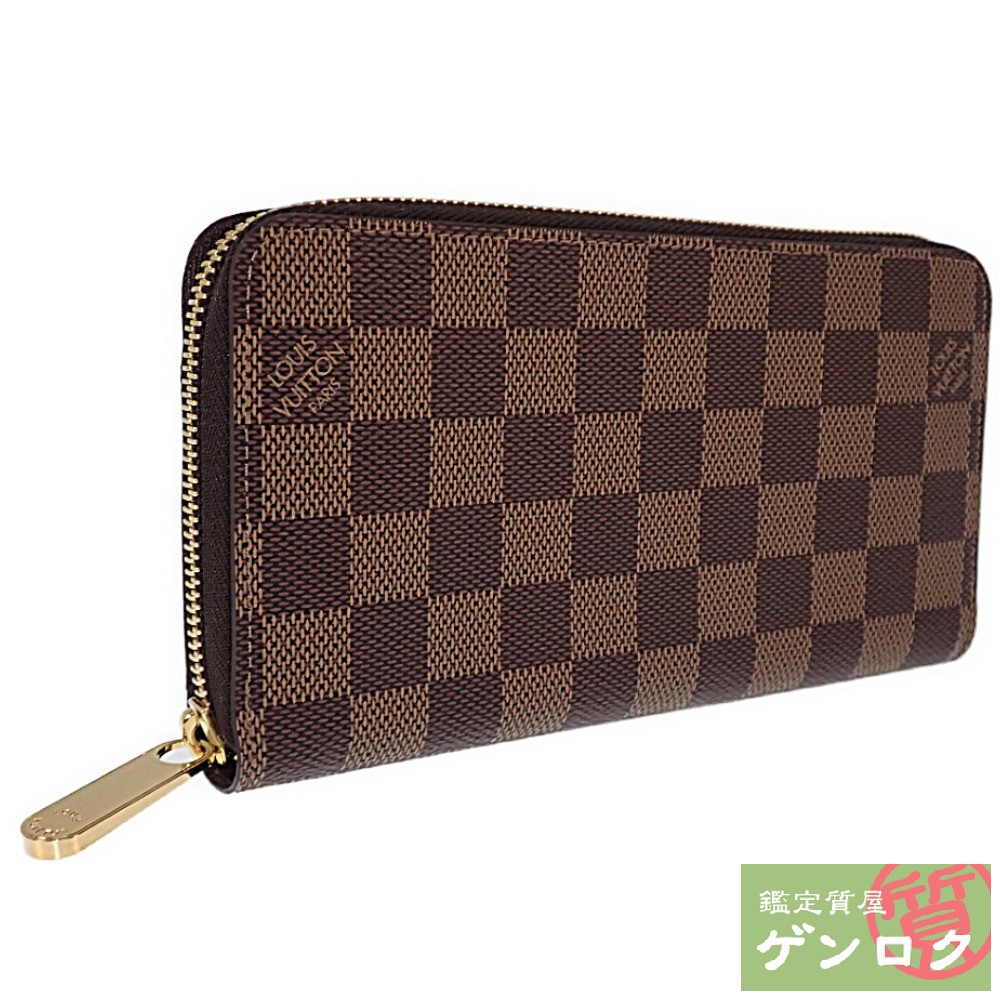 楽天市場】【中古】 ルイヴィトン ダミエ ジッピーウォレット N41661