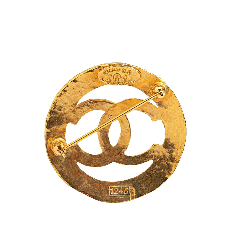 プ*︎様 CHANEL ロゴ入り ブローチ 中古品 プ*︎様 CHANEL ロゴ入り