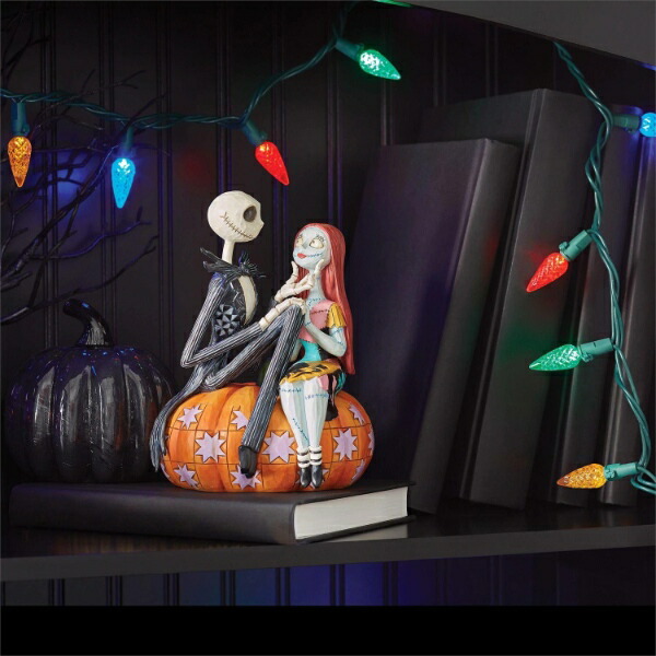楽天市場】enesco エネスコ カボチャに座ったジャックとサリー