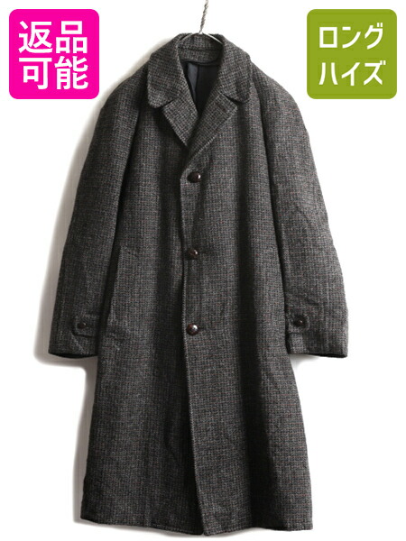 楽天市場】70s USA製 ビンテージ □ ハリスツイード チェスター コート