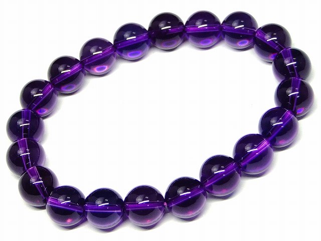 楽天市場】≪g3-58N≫○10mm 5A アメジスト 紫水晶○ブレスレット